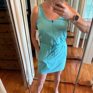 NWT Athleta Expedition Dress Shorts Cinch Waist Active Lightweight Skort Dress